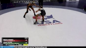 132 lbs Cons. Round 4 - Noah Alamo, Northview High School Wrestling vs Brock Kenney, Laguna Hills Hawkeye WC