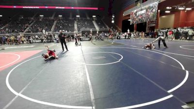 95 lbs Consi Of 4 - Tayvin Campbell, Windy City WC vs Lucas Stirling, Camel Kids