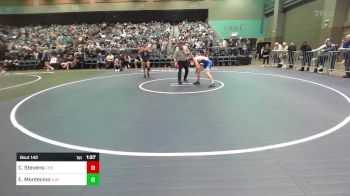 126 lbs Round Of 64 - Cole Stevens, Choctaw vs Eduardo Montecino, St John Bosco