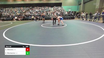 126 lbs Round Of 64 - Cole Stevens, Choctaw vs Eduardo Montecino, St John Bosco