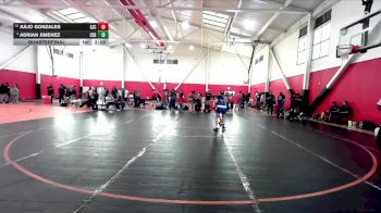 125 lbs Quarterfinal - Julio Gonzales, Arizona Christian vs Adrian Jimenez, Cerritos College