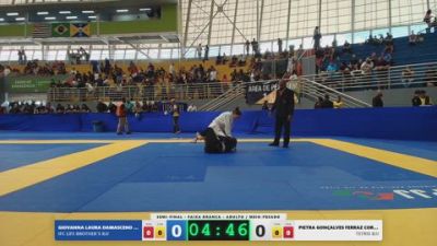 PIETRA GONÇALVES FERRAZ CORRÊA vs GIOVANNA LAURA DAMASCENO FERRAZ 2026 FPJJ Campeonato Paulista