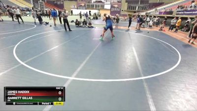 130 lbs Round 3 - James Haddix, Indiana vs Garrett Gillas, OR