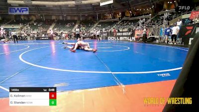 145 lbs Consi Of 8 #1 - George Kollman, Nebraska Boyz vs David Standen, Nebraska Wrestling Academy