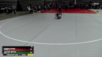 50 lbs Finals (8 Team) - Ashton Bettis, BHVPP vs Joseph Stoks, Staples
