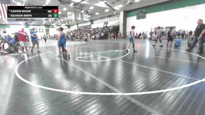 113 lbs Quarterfinal - Jackson Smith, Lions Wrestling Academy vs Carter Booze, UWC