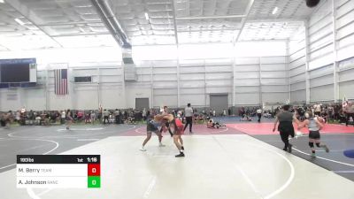 190 lbs Round Of 32 - Malahkai Berry, Team Jukes vs Allan Johnson, Rancho Bernardo WC