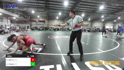 125 lbs Round Of 64 - Eli Berry, Scrap Yard Training vs Jeremiah Hayes, Red Cobra Westling Academy