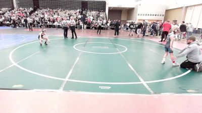 63-M lbs Quarterfinal - Caleb Swain, Henlopen Hammers vs Kenyatta Brown, Orchard South WC