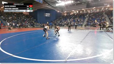 113 lbs Cons. Round 2 - Gavin Chunko, Saucon Valley vs Brayden Abrams, Easton Area Hs