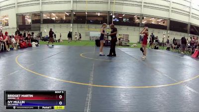 90 lbs Round 2 (8 Team) - Bridget Martin, Indiana vs Ivy Mullin, Oklahoma