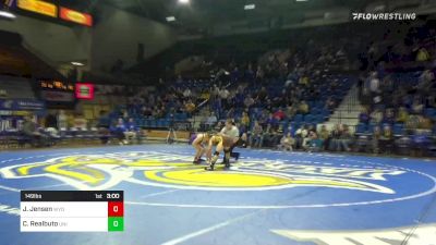 149 lbs Colin Realbuto, UNI vs Jaron Jensen, Wyoming