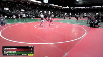 85 lbs Cons. Round 1 - Tyler Feckett, DONA vs Landon Danko, TORA
