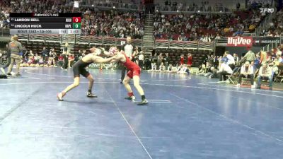 1A-106 lbs Cons. Round 3 - Landon Bell, Highland, Riverside vs Lincoln Huck, Nashua-Plainfield