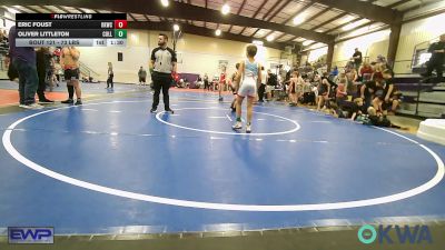 73 lbs Rr Rnd 3 - Eric Foust, Keystone Kids Wrestling Club vs Oliver Littleton, Collinsville Cardinal Youth Wrestling