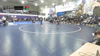 120 lbs Cons. Round 4 - Jack Zalewski, Priest River vs Kyler Adams, Lake City