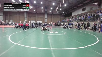 175 lbs Champ. Round 2 - Trip Cole, Hewitt-Trussville vs Carter Welsh, Lafayette (Wildwood)
