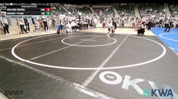 46 lbs Rr Rnd 1 - Roland Beisel, Team Tulsa Wrestling Club vs Rowdy Tyler, Berryhill Wrestling Club