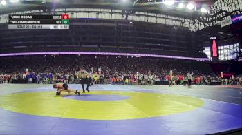 D3-113 lbs Champ. Round 1 - Jude Rosas, Blissfield vs William Lawson, Yale