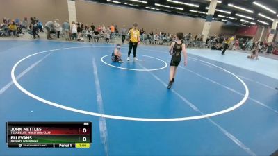 80-83 lbs Round 3 - Eli Evans, ReZults Wrestling vs John Nettles, Texas Elite Wrestling Club