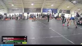 92 lbs Round 2 (6 Team) - Robbie Newton, Mayo Quanchi vs Drayton Dekay, Team Alien