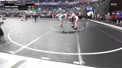 143.8-156.7 lbs Semifinal - Jenna Tuxhorn, Chica Tacito vs Isabella Green, Wichita Wrestling Club