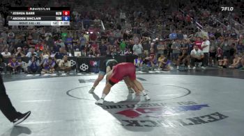 92 lbs 1st Place Match - Joshua Barr, NLWC/TMWC vs Aeoden Sinclair, Tiger Style Wrestling Club