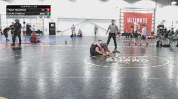 116 lbs Rr Rnd 2 - Tyler Williams, The Barn - BHSE vs Lucas Karaha, Mat Assassins Platinum - BHSE