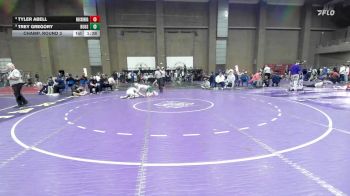 157 lbs Champ. Round 3 - Trey Gregory, Buford vs Tyler Abell, Rock Bridge