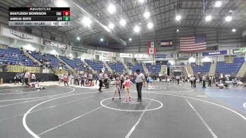 64 lbs Rr Rnd 1 - Shayleigh Morrison, CWC Thunder vs Amelia Soto, Jefferson Wrestling Club