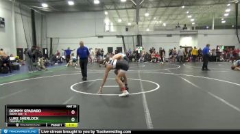 126 lbs Finals (2 Team) - DOMMY SPADARO, South Side vs Luke Sherlock, Triumph