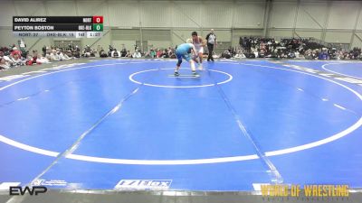 125 lbs Semifinal - David Alirez, Northern Colorado 14U vs Peyton BOSTON, OK Elite 14U Black