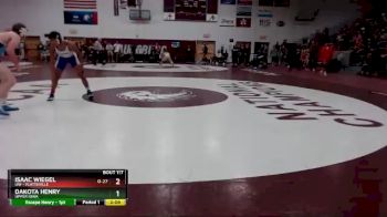 125 lbs Semifinal - Isaac Wiegel, UW - Platteville vs Dakota Henry, Upper Iowa