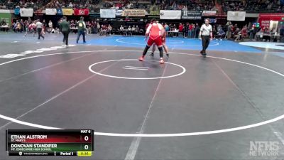 285 lbs Cons. Round 3 - Donovan Standifer, Mt. Edgecumbe High School vs Ethan Alstrom, St. Mary`s