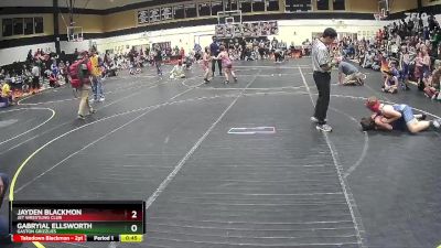 105/115 Round 1 - Gabryial Ellsworth, Gaston Grizzlies vs Jayden Blackmon, JET Wrestling Club