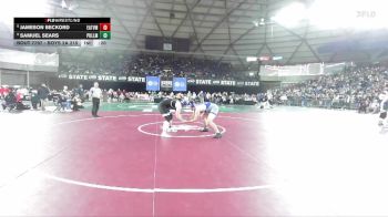 Boys 2A 215 lbs Cons. Semi - Jameson Beckord, Eatonville vs Samuel Sears, Pullman