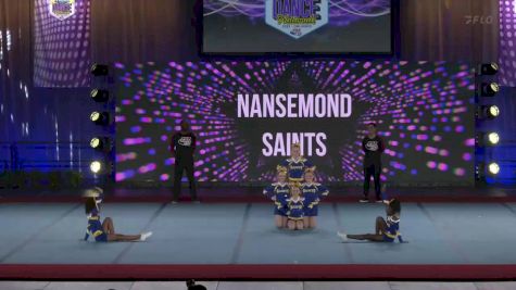 Nansemond Saints [2022 Peewee Show Cheer 1] 2022 Pop Warner National Cheer & Dance Championship