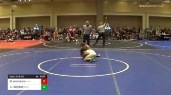 Match - Sean Archuleta, Sunnyside Wrestling Academy vs Chris Harrison, Gremlins Wrestling