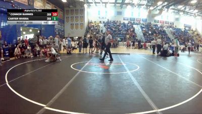 120 lbs Cons. Round 5 - Trey Viens, Team Barracuda vs Bryce Stone, Mayhem Wrestling Club
