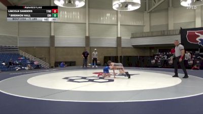 71 lbs Champ. Rd Of 16 - Brennon Hall, Contenders Wrestling Academy vs Lincoln Sanders, Team Tulsa Wrestling Club
