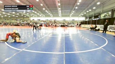 138 lbs Rr Rnd 1 - Azariah Gervin, Team Dark Horse Red - HSB vs Jackson McCabe, St Paris Graham - HSB