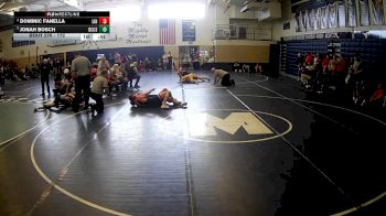 172 lbs Cons. Round 3 - Jonah Bosch, Beaver County Christian School vs Dominic Fanella, Indiana Area Hs