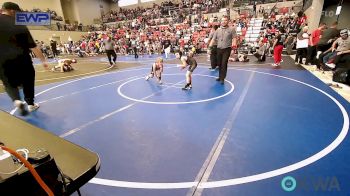 60 lbs Consi Of 4 - Beau Barrett, Blackfox Wrestling vs Connor Carrington, Sallisaw Takedown Club