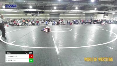 95 lbs Round Of 32 - Jonathan Comes, Seymour Youth Wrestling Club vs Dawson Back, RAW Wrestling Club