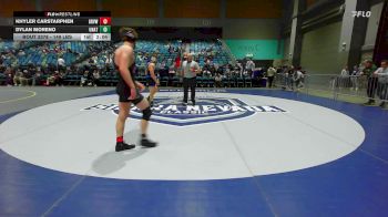 149 lbs Consi Of 8 #1 - Khyler Carstarphen, Grand View vs Dylan Moreno, UNATT-Cal State Bakersfield
