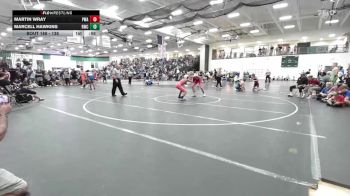 138 lbs Cons. Round 1 - Marcell Hawkins, RWC vs Martin Wray, Purler Wrestling Academy