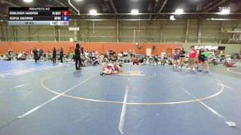 69 kg Rr Rnd 4 - Emileigh Harper, PA West 2 - GK8E vs Sofia George, New England Trappers Red - GK8E