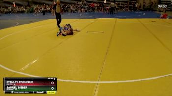 80 lbs Semis (4 Team) - Stanley Cornelius, Foley vs Samuel Bieber, Bemidji