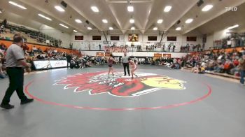 100 lbs 1st Place Match - Hailee Cooper, Riverton vs Natalia Mendoza, Rawlins