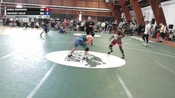 125A lbs 3rd Place - Dunia Sibomana, Long Beach vs Anthony Valls, Worldwide
